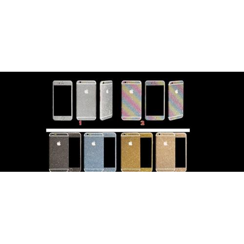 Glittery sparkly sticker covers for IPhone 6