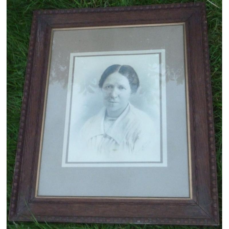 Large Framed Portrait