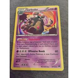Garbodor holo Pokemon card