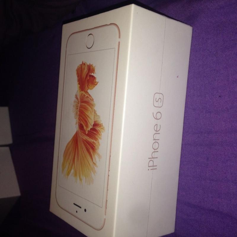iPhone 6s - Rose Gold - 16gb all networks brand new