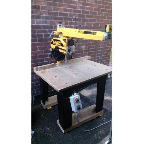 DEWALT DW729 TYPE A2 RADIAL ARM SAW