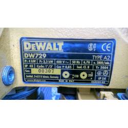 DEWALT DW729 TYPE A2 RADIAL ARM SAW