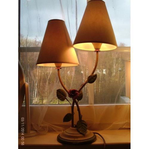 tall flower table lam 60 x 38 cm