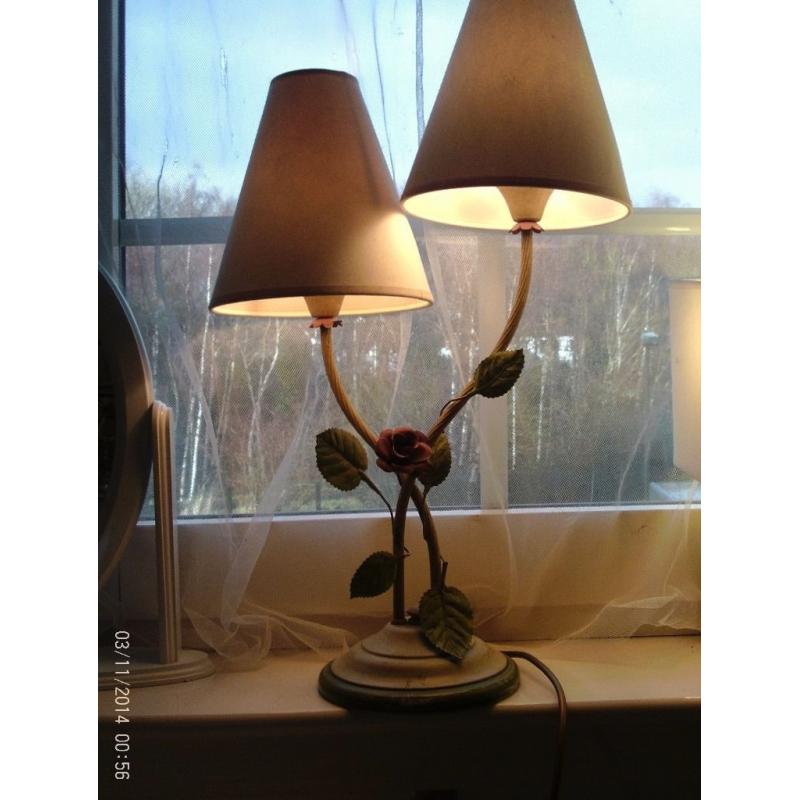 tall flower table lam 60 x 38 cm