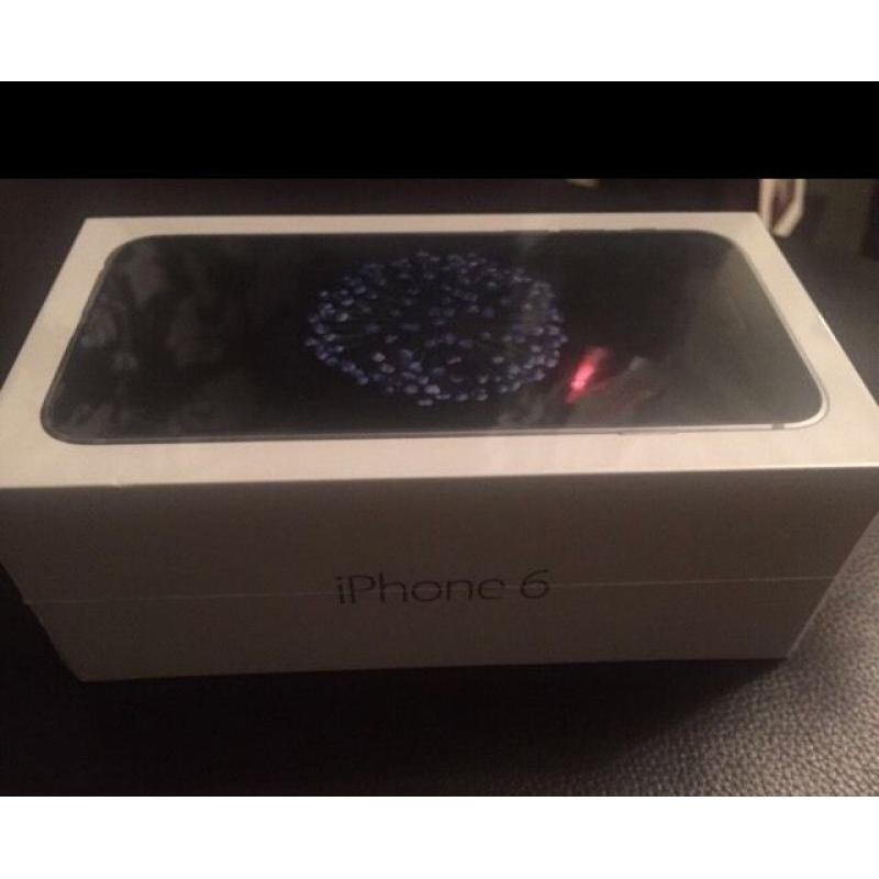 Space grey iphone 6 64GB sealed