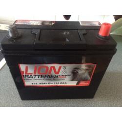 Car battery in great condition