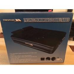 New - Trespass Premium Raised Double Airbed