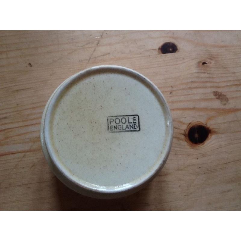Poole Pottery tea/ coffee cups and saucers in Broadstone in perfect condition .