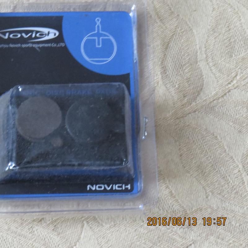 Bicycle organic brake pads