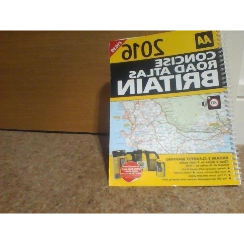 2016 Brand new never opened AA road atlas of GB.