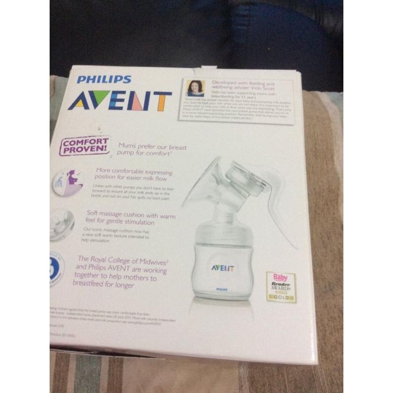 Avent breast pump