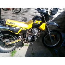 Yamaha motorcycle XT 350.