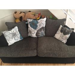 Two seater sofas