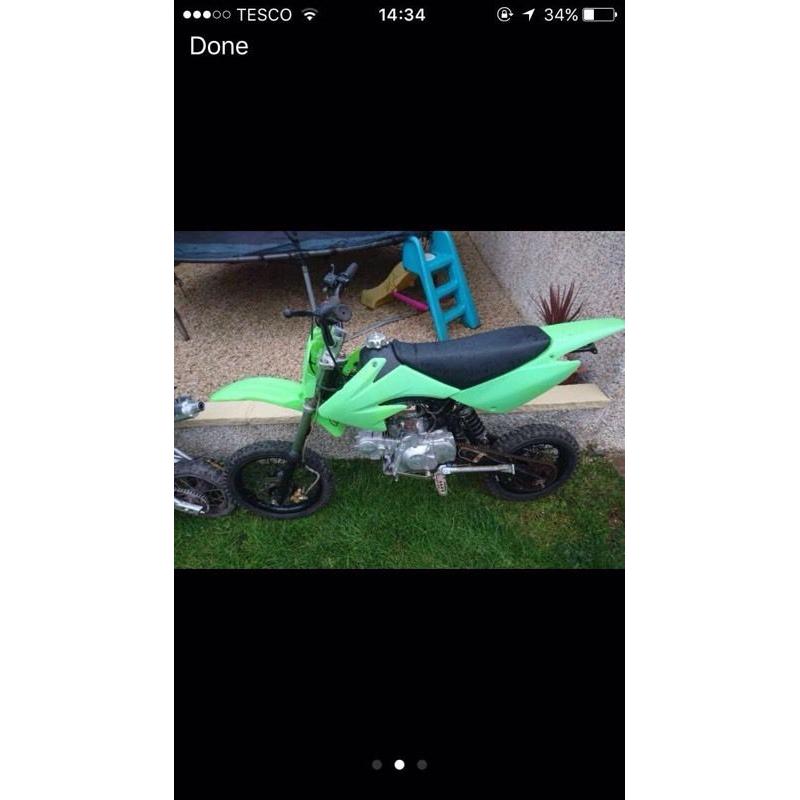 110cc xsport pitbike