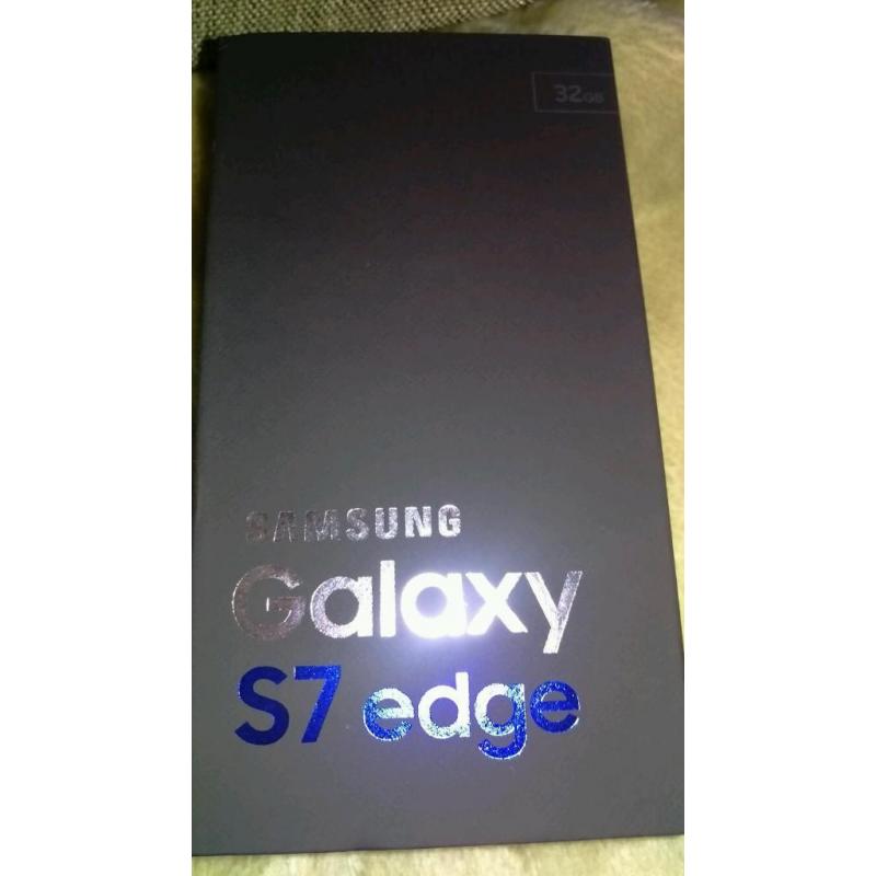 Samsung Galaxy Edge brand new. 32gb