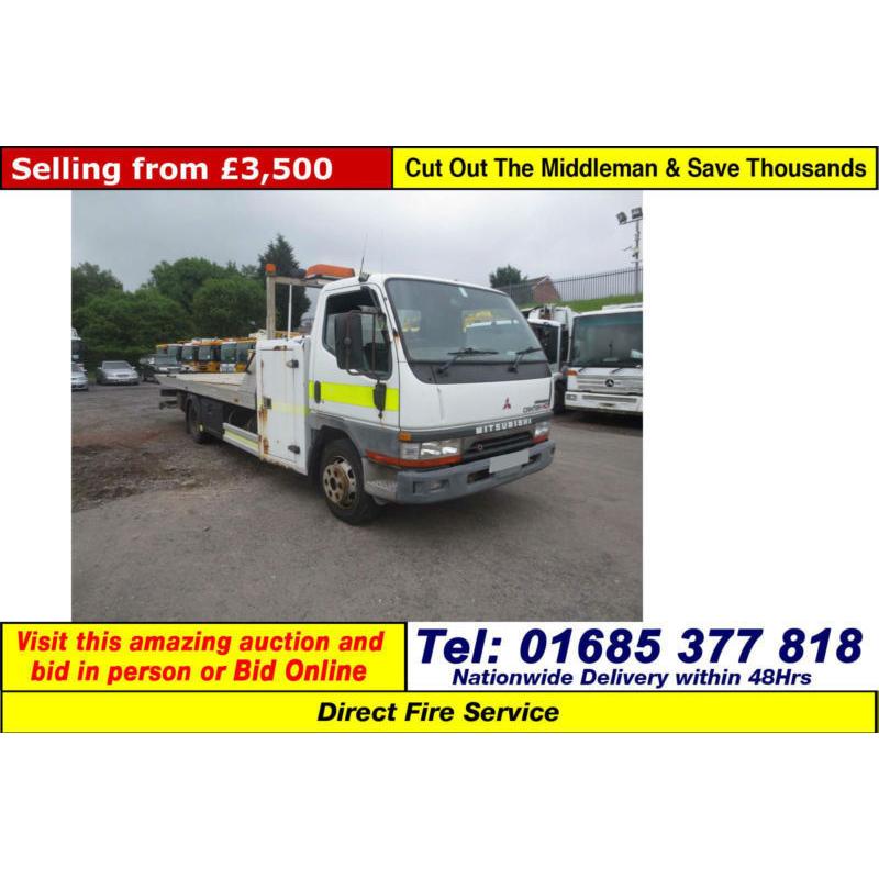 2001 - Y - MITSUBISHI CANTER 4X2 7.5TON BONIFACE TILT & SLIDE RECOVERY