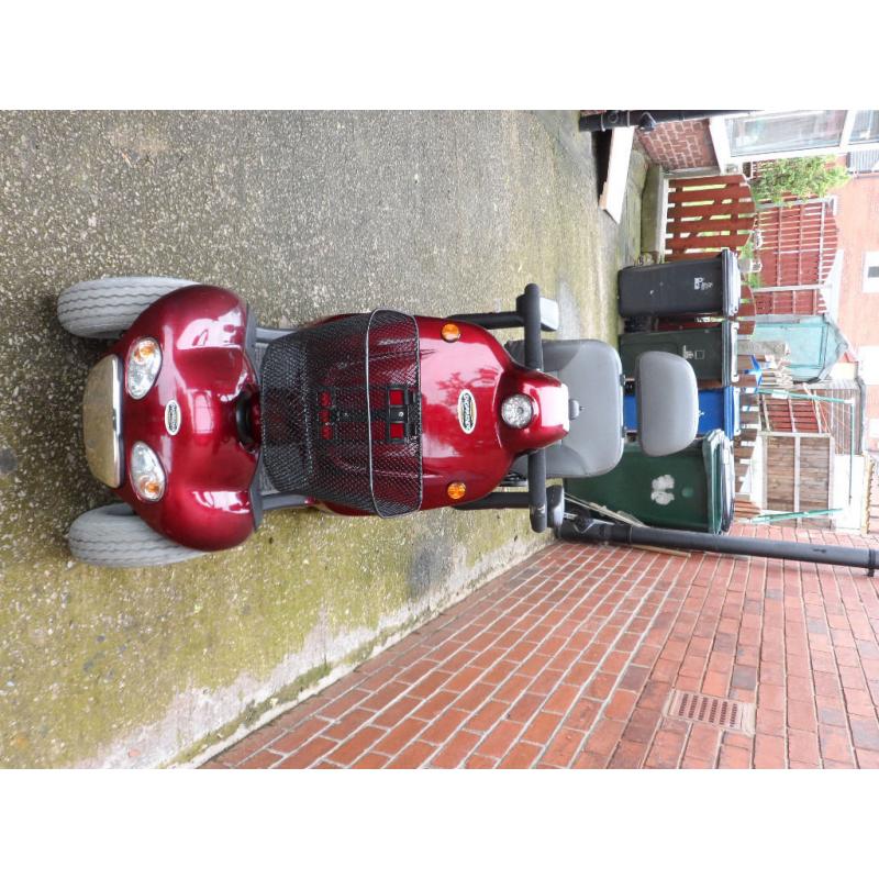 Shoprider Cadiz 4/8 MPH Mobility Scooter