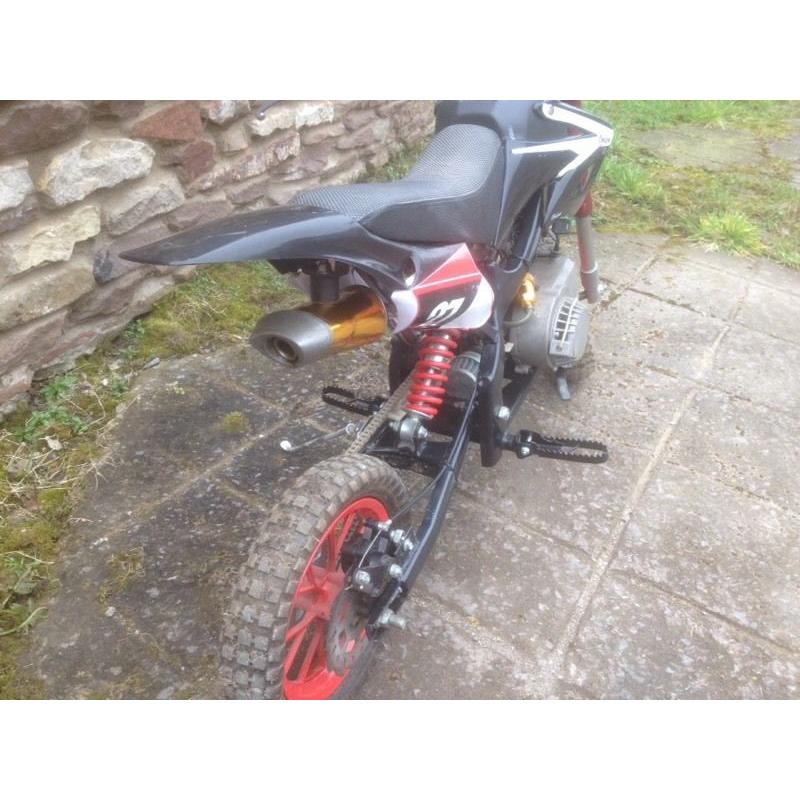 2 mini motors ridden once each
