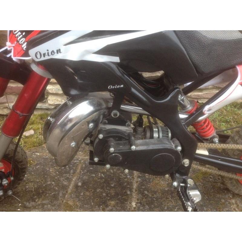 2 mini motors ridden once each