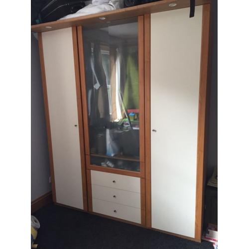Large IKEA wardrobe triple