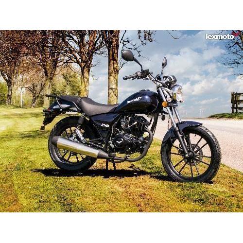 LEXMOTO ZSB BLUE 125cc 125 COMMUTER CUSTOM LEANER LEGAL MOTORBIKE MOTORCYCLE