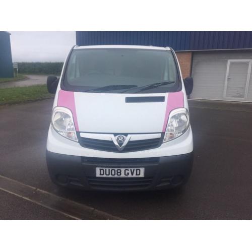 VAUXHALL VIVARO 2.0CDTI 115 SL 2008 08REG