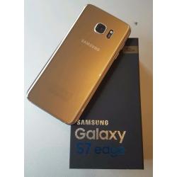 SAMSUNG S7 EDGE/ GOLD/UNLOCKED/ SALE OR SWAP
