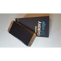 SAMSUNG S7 EDGE/ GOLD/UNLOCKED/ SALE OR SWAP