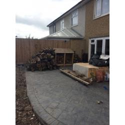 Logs free for collection, by Sunday eve. 07788704827