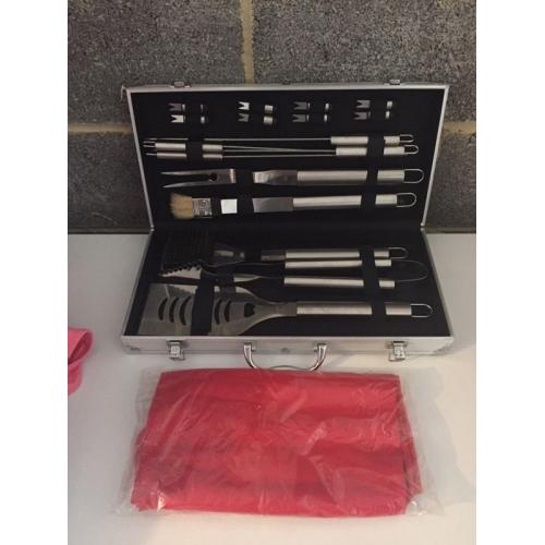 Unused BBQ tool set
