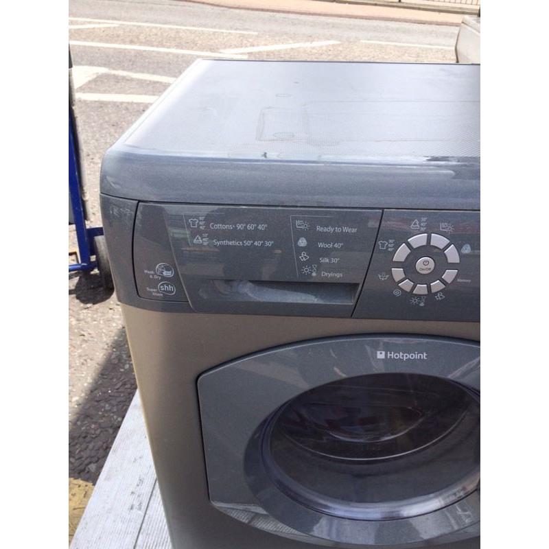 Hotpoint Silver Washer Dryer