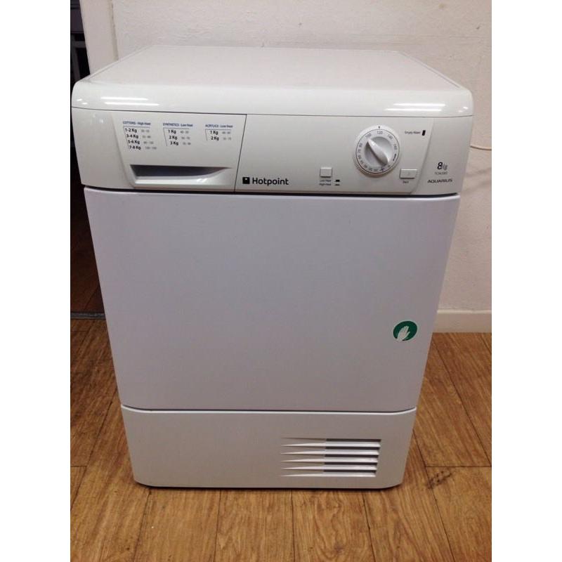 Hotpoint 8kg condenser dryer