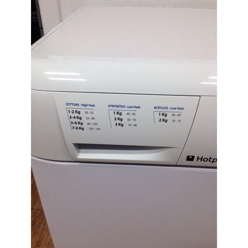 Hotpoint 8kg condenser dryer