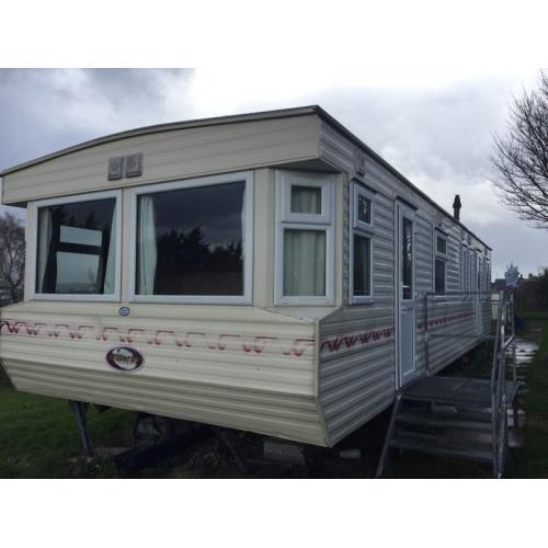 Static caravan mobile home