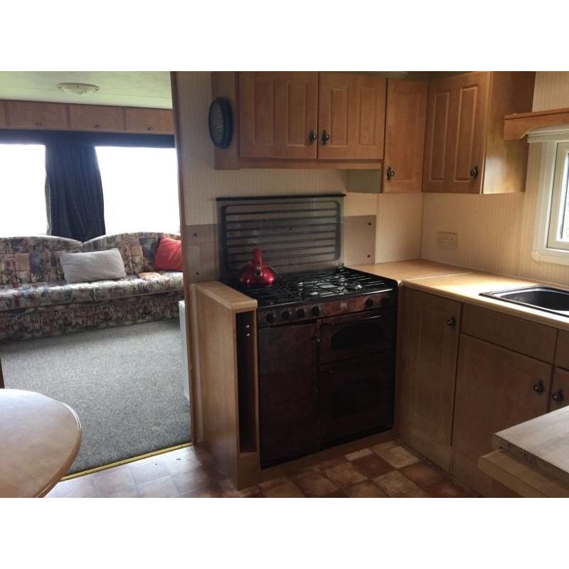 Static caravan mobile home