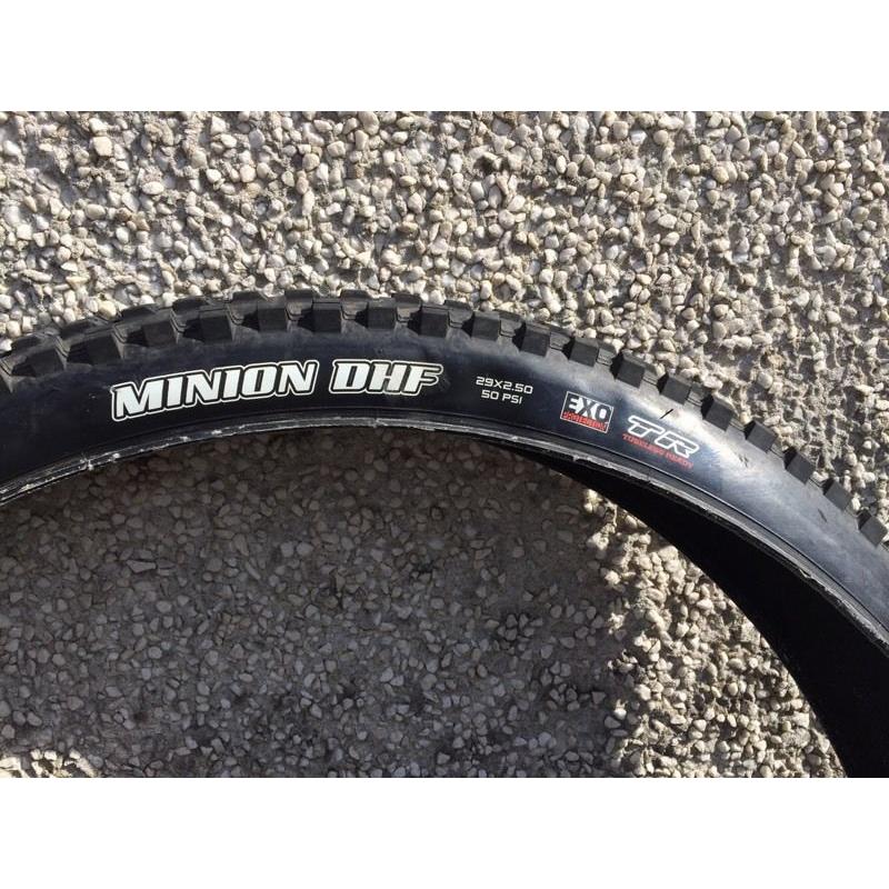 Maxxis Minion DHF, 29x2.5" TR, EXO, As New!