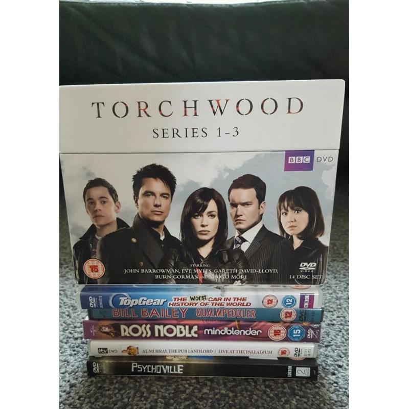 DVD collection TV shows