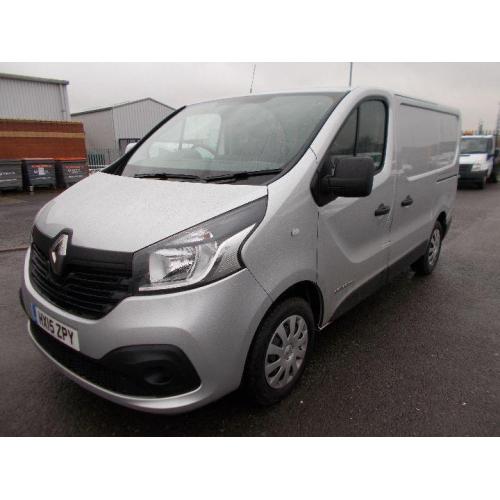 Renault Trafic Sl27 Energy Dci 120 Business+ Van DIESEL MANUAL SILVER (2015)