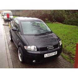 2003 AUDI A2 1.6 FSI *** Nice Reliable ,Mot .Lenzo Alloys Wheels