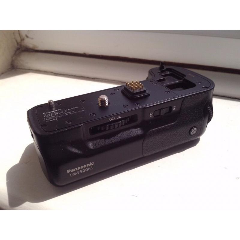 Panasonic DMW-BGGH3 Battery Grip for GH3 GH4 Camera - fully working