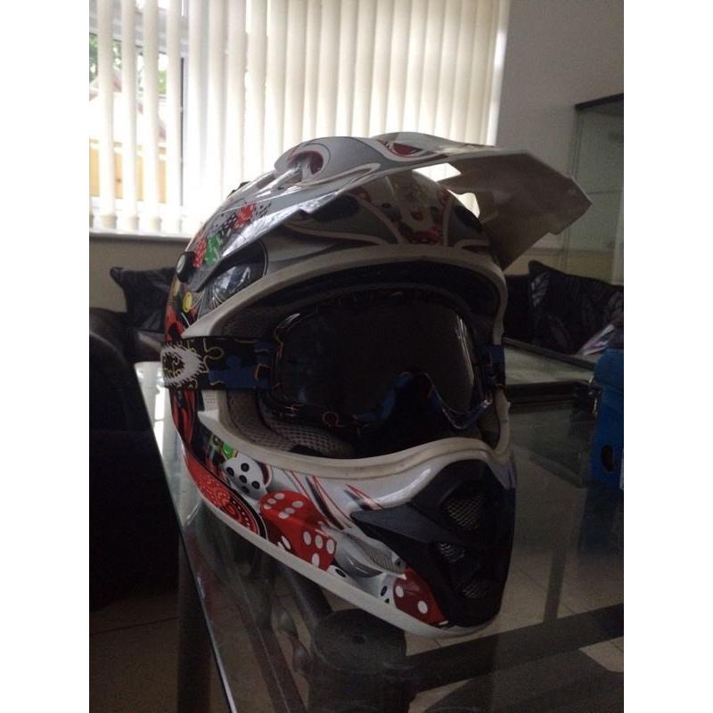 Childs Motorbike helmet