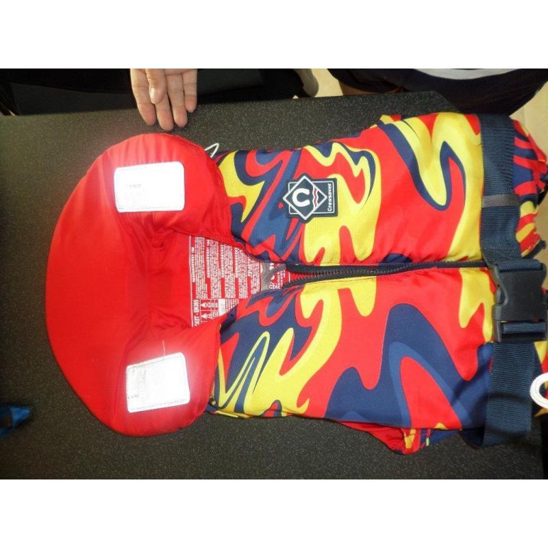 Crewsaver life preserver protector. 69 - 79 chest up t0 40 kg