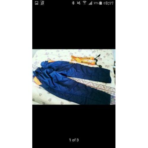 HUSQUVARNA CHAINSAW TROUSERS & BRACES 36 - 38"
