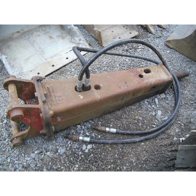 Socomec Rock Hammer to Suit 6 Ton Digger or JCB 3CX Backhoe