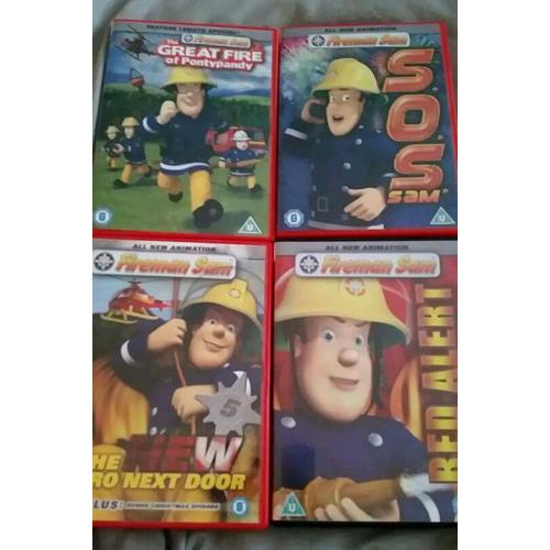 Fireman sam dvds