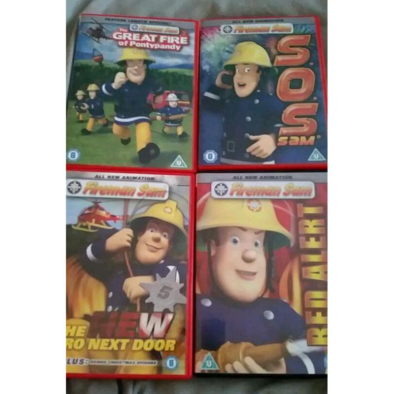 Fireman sam dvds