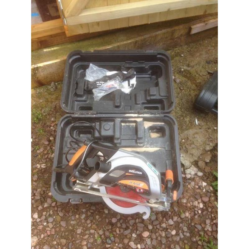 Evolution rage circular saw