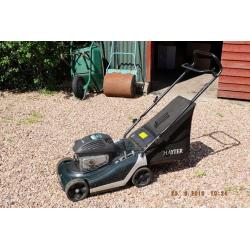 'Hayter' Spirit 41 petrol push rear lawnmower. with extras free