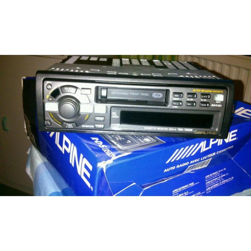 Alpine Radio Cassette