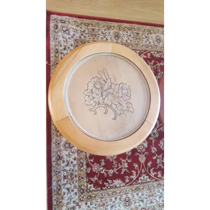 Ornate Carved Pot Stand/ Table
